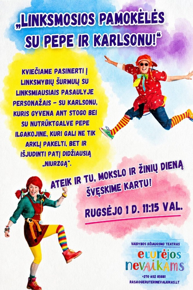 Rugsėjis jau visai čia pat!